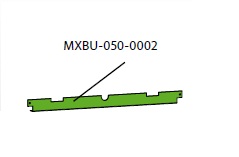 Ізоляція задньої частини 2 TXN110 - MXBU-050-0002-RAL6018